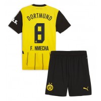 Borussia Dortmund Felix Nmecha #8 Fußballbekleidung Heimtrikot Kinder 2024-25 Kurzarm (+ kurze hosen)